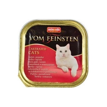 Animonda Vom Feinsten Cat Kastrované mačky morka a paradajky 100 g