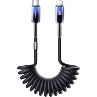 JOYROOM Кабел Joyroom S-A43, USB-C / Lightning, 30W, 1.5m, черен (6956116728182)