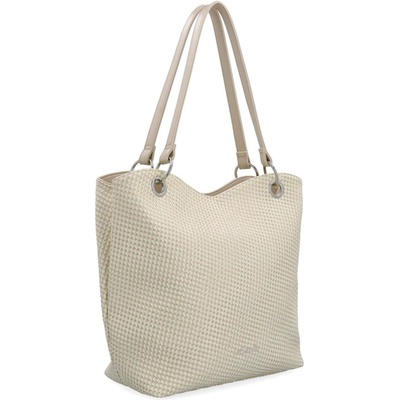Le Sands 4619 praktická shopper kabelka ivory