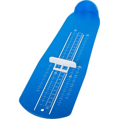 Verk 01824 Dětské měřidlo velikosti nohy 15 - 31 cm modré