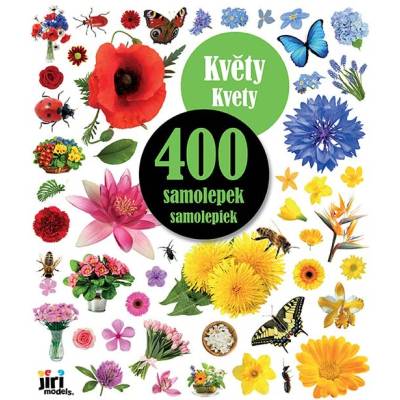 Jiří Models 400 samolepek květy