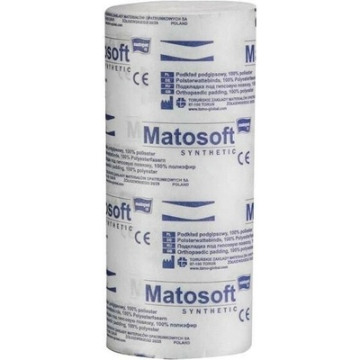 Matopat Syntetický podklad pod gips Matosoft SYNTHETIC na znehybnenie 10 cm x 3 m 12 ks Nesterilné