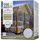 Solight LED vánoční závěs rampouchy 120 LED 3m x 0,7m přívod 6m venkovní teplé bílé světlo paměť časovač 1V40-WW
