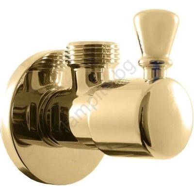 RAV Slezák RV0112Z - ъглов вентил RETRO, лъскаво злато (RV0162)