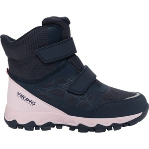 Viking Детски зимни ботуши Viking Kid's Track Warm Waterproof 2V Winter boots - Light Pink / Navy - размер 39 (EU) (702-4635-0420)