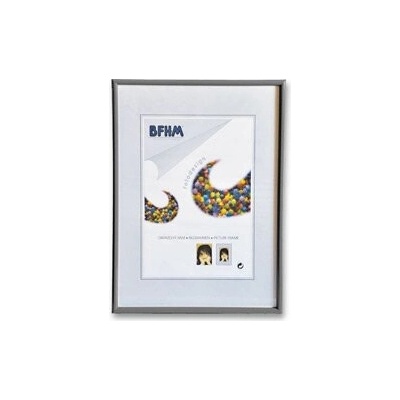BFHM - plastový rám - A3, 29,7 × 42 cm, stříbrný – Zboží Živě
