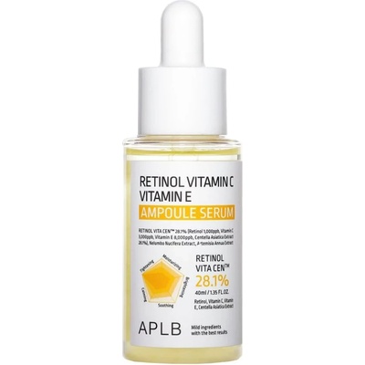 APLB - Retinol Vitamin C Vitamin E Ampoule Serum 40ml