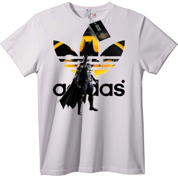 NOONEBRAND Тениска Batman x Adidas - 6XL, White