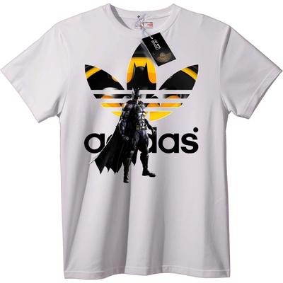 NOONEBRAND Тениска Batman x Adidas - 6XL, White