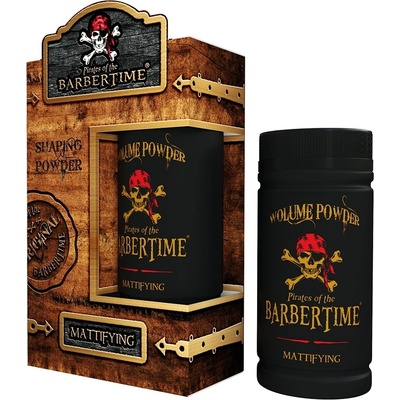 Barbertime Hair Shaping Powder pre silnú fixáciu a objem 20 g