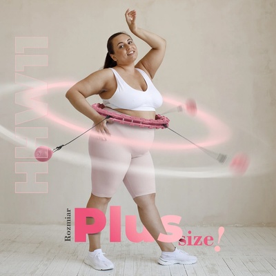 HMS HHW11 plus size růžová + zeštíhlující pás – Zboží Dáma