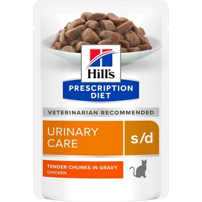 Hill's Prescription Diet s/d Péče o močový systém 48 x 85 g
