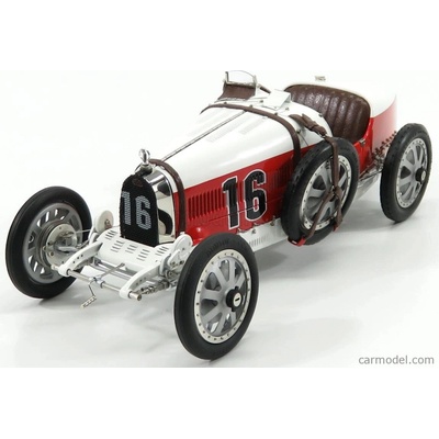 Cmc Bugatti T35 N 16 Nation Colour Project Monaco 1924 Červená Bílá 1:18