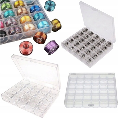 KRABIČKA na cívky pro šicí stroje na nitě