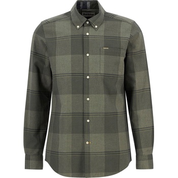 Barbour Mens Heaney Shirt - Olive OL51