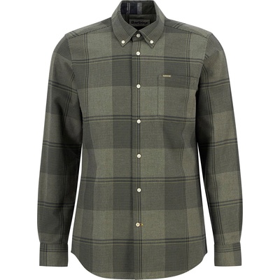 Barbour Mens Heaney Shirt - Olive OL51