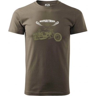 Moto trike tričko Army