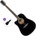 Pasadena PDC-10LE Basic SET Black Електро-акустична китара Дреднаут