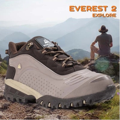 Marwells Мъжки туристически обувки - Бежово-Кафяви 20210835590 (362210_Бежов)