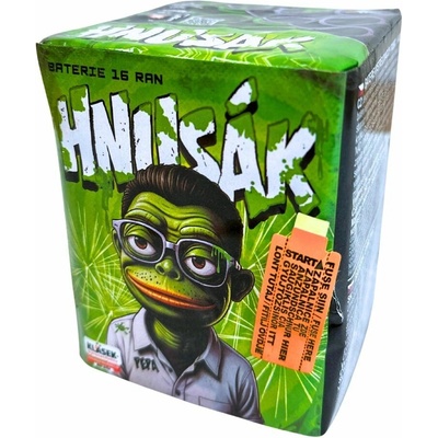 Kompaktní ohňostroj HNUSÁK 16 ran 20 mm