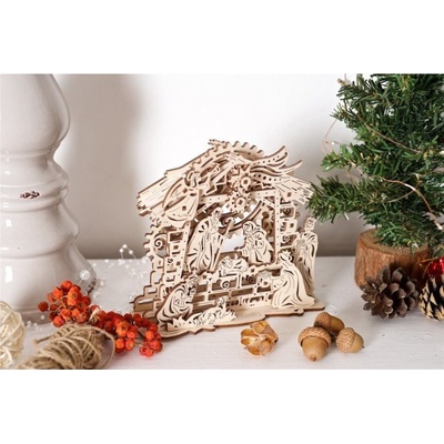 Ugears 3D puzzle Betlém 59 ks