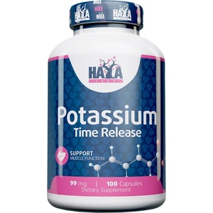 Haya Labs Potassium Gluconate 99 mg [100 Таблетки]