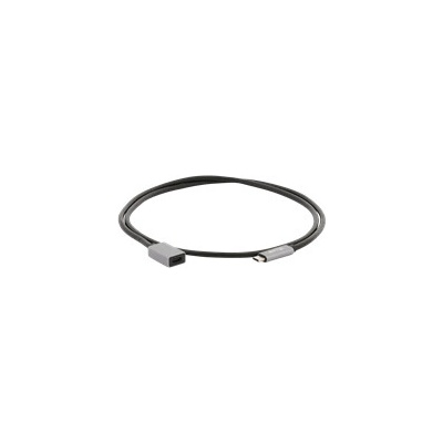 LMP 17437 USB-C (m) na USB-C (f) s podporou přenosu videa max. 5 Gbit/s 3A 1m šedý