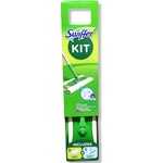 Swiffer kit комплект прахоулавящи кърпи за под, Дръжка 1 брой, 8 броя сухи кърпи, 3 мокри кърпи