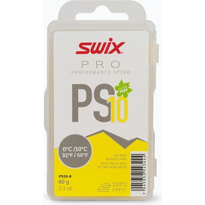 Swix Ps10 Жълта смазка за ски 0°C/+10°C PS10-6
