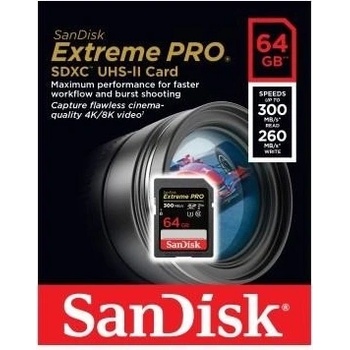 SanDisk SDXC UHS-II 64GB SDSDXDK-064G-GN4IN