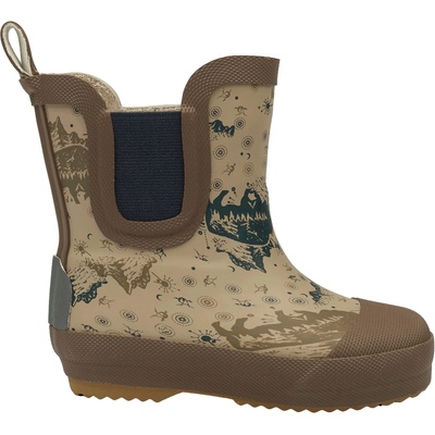 Mikk-Line Детски гумени ботуши Mikk-Line Kid's Short Winter Wellies AOP Wellington boots - Coriander - размер 21 (EU) (731-0283-0213)