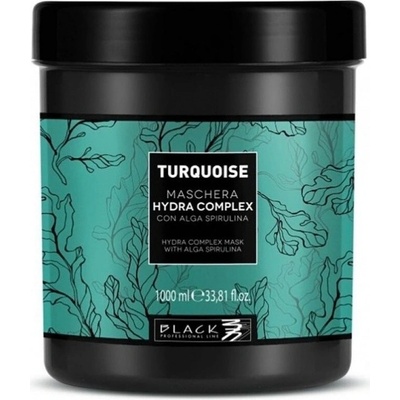Black Turquoise Hydra Complex Mask Posilující maska s extraktem z mořské řasy 1000 ml