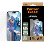Panzer iPhone 16 Pro PANZERGLASS CLASSIC FIT екранен протектор стъкло, допълнително устойчиво на надраскване, устойчиво на удар + пристягаща се рамка, TRANSFER 2874 (2874)
