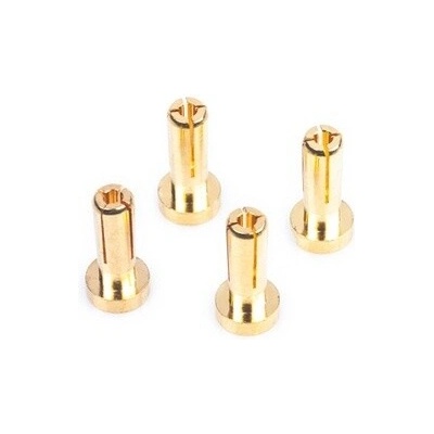 LRP Electronic 4mm/G4 Gold Works Team/zlaté konektory 14mm 4ks