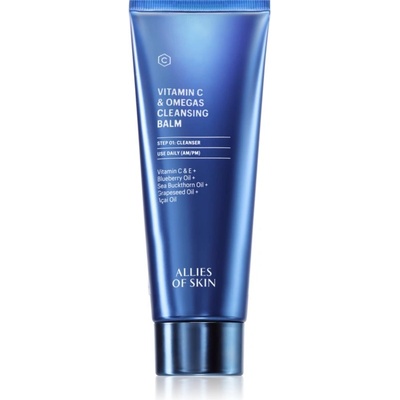 ALLIES OF SKIN Vitamin C & Omegas Cleansing Balm подхранващ почистващ балсам 100ml