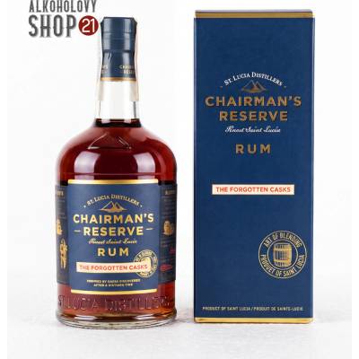 Chairman's Reserve The Forgotten Casks Rum 40% 0,7 l (karton)