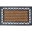 ESSCHERT DESIGN BEST FOR BOOTS s kokosovým vláknem a ornamenty černá 75,5 cm x 45,5 cm