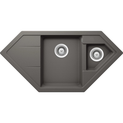 SCHOCK SIGNUS C150 Ъглова композитна мивка за вграждане (SIGNUS C150)