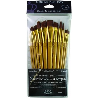 Štětce Royal & Langnickel - 12 dílný set – Zboží Dáma