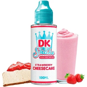 Image 1 of DK Donut King Shakes Strawberry Cheesecake 100ml