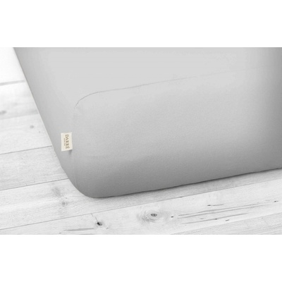 Darré jersey prostěradlo světle šedé 60x120x20