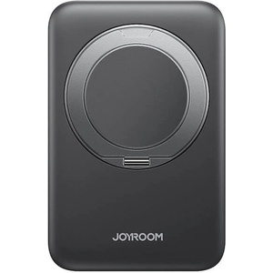 JOYROOM Qi2 Magnetic Wireless Ring Holder Power Bank 10000 mAh 22.5W - преносима външна батерия с USB-C порт, USB-A изход, безжично зареждане с MagSafe и пръстен против изпускане (ч