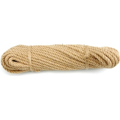 Vorel - Lano jutové kroucené 10 mm x 10 m