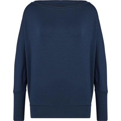 super. natural Дамски вълнен пуловер Super. natural Women's Kula Sweater Longsleeve - Blue Iris - размер XS (105-4703-0811)