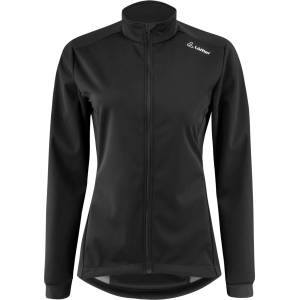 Löffler Дамско ветрозащитно яке за колоездене Löffler Women's Bike Jacket Beta Airblocc Light Cycling jacket - Black - размер 40 (EU) (151-0831-0113)