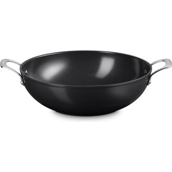 Le Creuset Уок ESSENTIAL 32 см, 6 л, черен, алуминий, Le Creuset (LECR51319320010598)