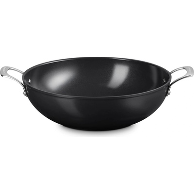 Le Creuset Уок ESSENTIAL 32 см, 6 л, черен, алуминий, Le Creuset (LECR51319320010598)