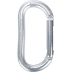 Kong Стоманен карабинер Kong Oval Steel Straight Gate Steel carabiner - Blank (378-0035-0111)