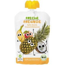 Freche Freunde BIO Jablko banán ananas a kokos 100 g