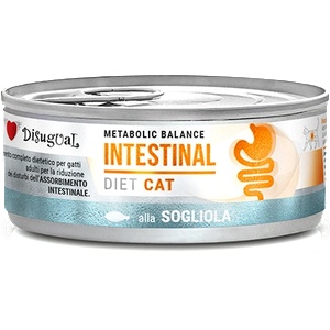 Disugual Karma - мокра храна за котки, ветеринарна серия INTESTINAL Sola (за възрастни котки) 85г